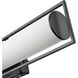 Teylor LED 24 inch Matte Black Bathroom Vanity Light Bar Wall Light